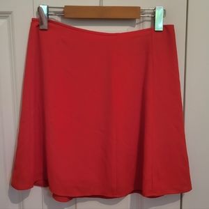 Aritzia Sunday best mini red skirt